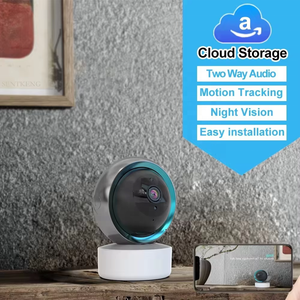 Tuya กล้องวงจรปิดไร้สาย <span class=keywords><strong>P2p</strong></span> PTZ, 2MP 1080P CMOS USB ไร้สาย WIFI PIR - Product Image 3