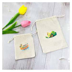 Wholesale Customized logo 10*15cm Jewelry <b>Bag</b> Cotton Canvas Jewelry Pouch <b>Small</b> Cotton Pouch - Product Image 1