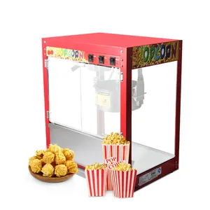 Popcorn Machine ELECTRIC Gas Operated 16oz 8oz 8 16 20 Oz Ounce Commercial Popcorn Making Machine Used Pot Pop Corn Makers