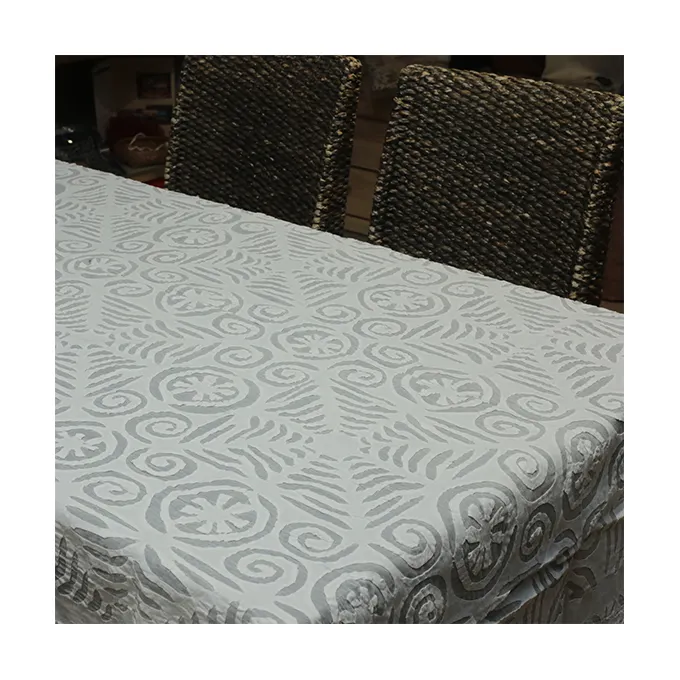 Japanese fitted outdoor cover table tablecloth stitched by hand