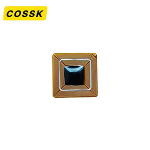 초소형 8x8mm 마이크로 칩 NFC <span class=keywords><strong>RFID</strong></span> 태그 13.56MHz <span class=keywords><strong>ISO</strong></span> 14443A 패시브 소프트 PVC 미니 사이즈 144바이트 비즈니스 카드 NFC 스티커 - Product Image 1