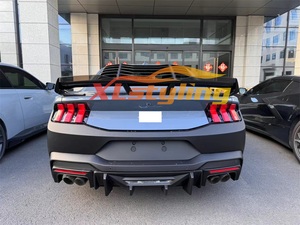Kit de carrosserie XLstyling pour conversion de voiture Dark Horse Diffuseur de becquet de pare-chocs avant et arrière pour <span class=keywords><strong>Mustang</strong></span> 23 + facelift bodykit - Product Image 3