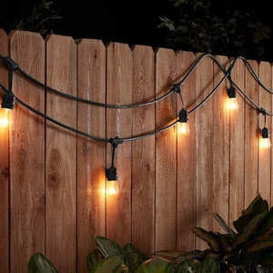 IP65 15M Thương Mại Cấp <span class=keywords><strong>LED</strong></span> Chuỗi Lights S14 <span class=keywords><strong>LED</strong></span> Retro Edison Filament Bulb EU Connectable Wedding Sạn Holiday Chiếu Sáng Vòng Hoa - Product Image 3