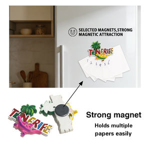 Aimant de réfrigérateur en résine 3D avec Landmark-Aimant de souvenir touristique personnalisable pour la décoration - Product Image 4