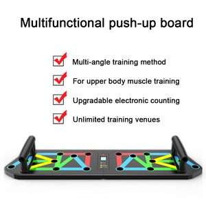 Black Men Ab <strong>Machine</strong> Multifunctional <strong>Push</strong> <strong>up</strong> Rack Shoulder Muscle Training <strong>Push</strong> <strong>up</strong> Board with Non-lip Handle - Product Image 4