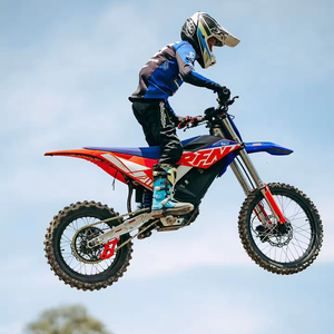 Moto électrique tout-terrain RFN Ares Rally Pro 74V à vitesse unique, frein à disque, moteur central, cadre en alliage d'aluminium léger - Product Image 3