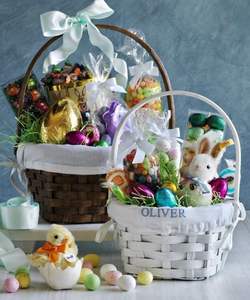 Cesta de Páscoa para Presentes, Decoração Nova Transfronteiriça, Cesta de Páscoa Vintage Simples em Várias Cores - Product Image 2