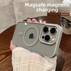 Sang Trọng Từ Macron Silicone Trường Hợp Điện Thoại Cho Iphone 15 Promax 4G Mô Hình Với Điện Thoại Grip Trong Suốt Acrylic Bảo Vệ Bìa - Product Image 5