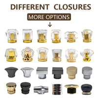 Flacon de parfum cylindrique personnalisé 50 ml 100 ml, noir mat, impression velours de luxe