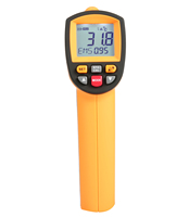 Thermomètre infrarouge numérique IT-1500, pistolet de mesure de température, thermomètre IR industriel laser, étalonnage -30~1500 ℃