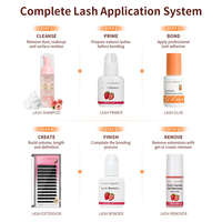 Colle pour extensions de cils à séchage rapide 0.8, parfum ananas, imperméable, tenue 6-8 semaines, vente en gros