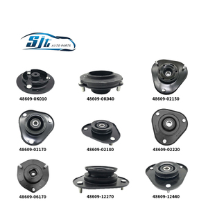 Venta al por Mayor de Piezas de Suspensión Automotriz, Soporte Superior de Amortiguador de Goma 48609-0K010 48609-0K040 para TOYOTA HONDA NISSAN HYUNDAI - Product Image 1