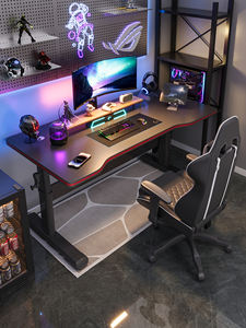 โต๊ะทำงานนักเรียนแบบปรับได้สำหรับใช้ในบ้านโต๊ะเล่นเกมแบบหอพักสำหรับการเรียนและทำงาน - Product Image 2