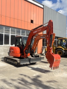 Proveedor profesional, buena calidad, excavadora usada Kubota, miniexcavadora de 6 toneladas, Kubota, 1, 2, 1, lista para enviar - Product Image 3