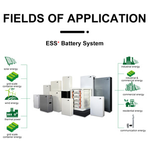 Système d'énergie à batterie lithium-fer empilable <span class=keywords><strong>48V</strong></span> 51.2V 5-30kWh avec onduleur monté en rack à haute efficacité <span class=keywords><strong>LIon</strong></span> Pack - Product Image 3