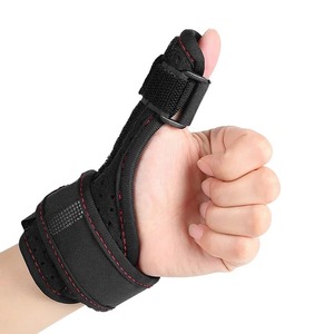 Médico elástico ajustável dedo apoio polegar estabilizador artrite pulso tendinite polegar tala - Product Image 3