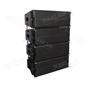 PAKLAM Dual 10 pulgadas Audio <span class=keywords><strong>Line</strong></span> <span class=keywords><strong>Array</strong></span> Cabinet Personalizado Vacío Bass Enclosure para School Hall Profesional Audio Video Lighting - Product Image 6