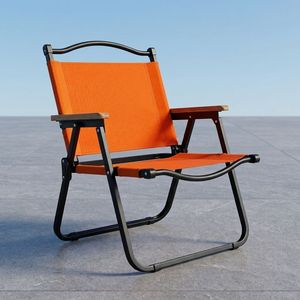 Chaise pliante portable ultra-légère et pratique en alliage d'aluminium pour camping, plage, jardin et parc, en tissu Oxford - Product Image 1