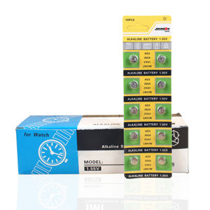 Pilas de Botón Alcalinas AG1 LR621 364A, Certificación CE, 0% Hg, Ag3 Ag4 Ag10 Ag13 Ag 13 Pila A76 357A 303 LR44 AG0 AG2 - Product Image 3