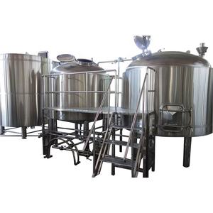 Serbatoio di Miscelazione in Acciaio Inox, Fermentatore per Latte 3000L 5000L, Linea Automatica per la Produzione di Birra Integrale - Product Image 1