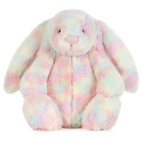 Peluche Super Douce Bonnie Rabbit avec Oreilles Florales, Créative et Confortante, en Coton PP, pour Jeunes (7-14 Ans) - Vente en Gros