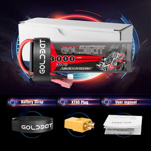 Дрон Lipo 3000mAh 50C 80C 100C Li-polymer 3S 6S 12S UAV пульт дистанционного управления автомобильным аккумулятором - Product Image 2