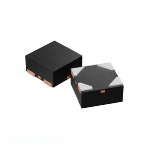 ชิ้นส่วนอิเล็กทรอนิกส์แบบโลจิกแพดแบบเปิดโล่ง รุ่น 2N7001TDPWR 4 XFDFN จากผู้ผลิต - Product Image 1