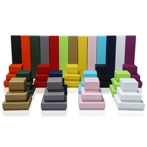 Eco Friendly Jewellery Box Personalized Custom logo Ring Necklace Earring Bracelet Packaging Cardboard Paper Drawer Jewelry Box - Product Image 2