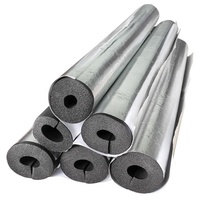 Isolation K-flex à cellules fermées, isolation flexible pour tuyaux avec superposition 1/2 pouce THK WALL, mousse de caoutchouc élastomère pour tuyaux
