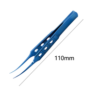 Pinces à sutures microscopiques, instruments microchirurgicaux ophtalmiques, pinces de retrait de sutures pour la chirurgie de la cataracte 8,5/10,5/11 cm
