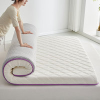 Surmatelas en mousse à mémoire de forme compressé sous vide, pliable et avec housse amovible, pour hôpital, maison, chambre à coucher, mobilier et dortoir étudiant