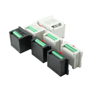 SZOMK ak-p-serisi Pcb Din ray klemensler röle güç kaynağı elektronik proje için plastik Plc Din ray muhafazası kutu