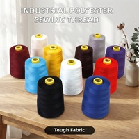 Benang Jahit Mentah Wolfsea Industrial 40/2 2000yds 100% Poliester Spun Tenasitas Tinggi Susut Rendah