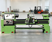Tour à métaux manuel conventionnel CA6161, diamètre de rotation 610 mm, pour travaux de découpe de métaux généralistes