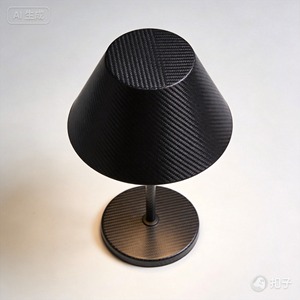 Lampe de bureau en fibre de carbone - Product Image 2