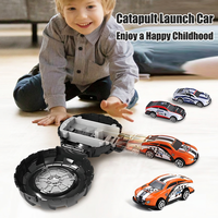 Voiture de sport jouet à lancer par éjection en plastique pour enfants, jeu au sol