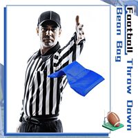 Marqueur de terrain lesté en nylon pour arbitre de football, idéal pour les fautes et le marquage du terrain – Équipement officiel NFL