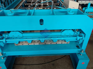 Máquina formadora automática de rollos de cubierta 688, estructura de acero, maquinaria para fabricar baldosas de suelo y techado, ancho de alimentación de 1200mm - Product Image 3