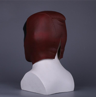 Masque Silhouette Fête De Noël Accessoire Pleine Tête Latex Carnaval Forme Animal Film Chaud Deadpool Halloween Cosplay Soie CN;GUA