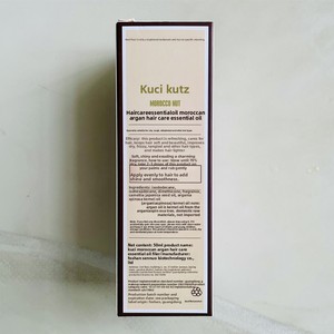 Aceite Esencial para el Cuidado del Cabello Kutz, Orgánico, a Base de Hierbas Marroquíes, 50 ml, Mejora la Suavidad y el Brillo del Cabello Dañado, en Envase de Botella - Product Image 4