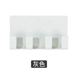 Support de chargement de téléphone portable créatif sans trou pour téléphone portable <span class=keywords><strong>Ipad</strong></span> étagère de chargement support mural non marquant 4 crochets supports de stockage - Product Image 3