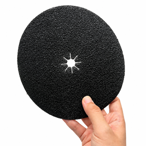 Disque de ponçage de 7 pouces avec trou central de 7/8, grains P36, P60, P100, pack assorti pour la restauration professionnelle des sols - Product Image 1