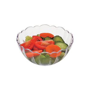 Ciotola per Insalata in Plastica Stile Retrò, Infrangibile, con Motivo a Spirale - Product Image 1
