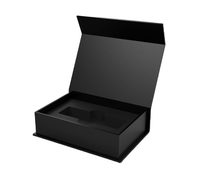 Caja de Regalo Magnética Cuadrada de Cartón Ecológico Moderno con Impresión Offset, Grabado en Relieve y Laminado Mate para Empaque de Joyería