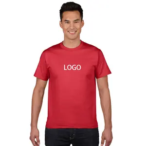 사용자 정의 로고 인쇄 된 망 tshirt 남자 티셔츠 GD 100% 코튼 그래픽 t 셔츠 남성용
