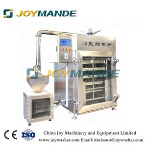 Machine de séchage de viande et de poisson de crevettes de four de fumoir de rôtisserie de saucisse automatique commerciale - Product Image 3