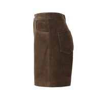 Shorts en daim de mouton véritable Jancoco pour femmes, shorts en daim véritable, shorts en daim doux et luxueux à la mode