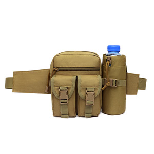 Riñonera táctica para caza al aire libre, senderismo, soporte para botella <span class=keywords><strong>de</strong></span> agua, bolsa para tetera, cinturón, riñonera, bolsas, hebilla, riñonera para hombre - Product Image 5