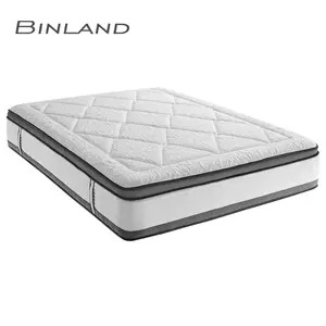 Colchón de espuma viscoelástica plegable, cama de alta calidad, tamaño Queen completo, 12 pulgadas, enrollable, en caja