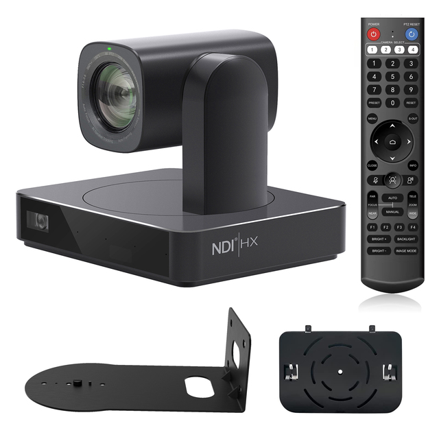 Wedoinnov NDI POE AI Auto-Tracking Live Streaming PTZ Conference Camera with AI Auto-framing Speaker-tracking